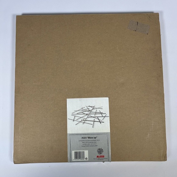 Alessi Blow Up Trivet Mat FC01 16” X 15.5” New Modern Stylish Design - Picture 1 of 6